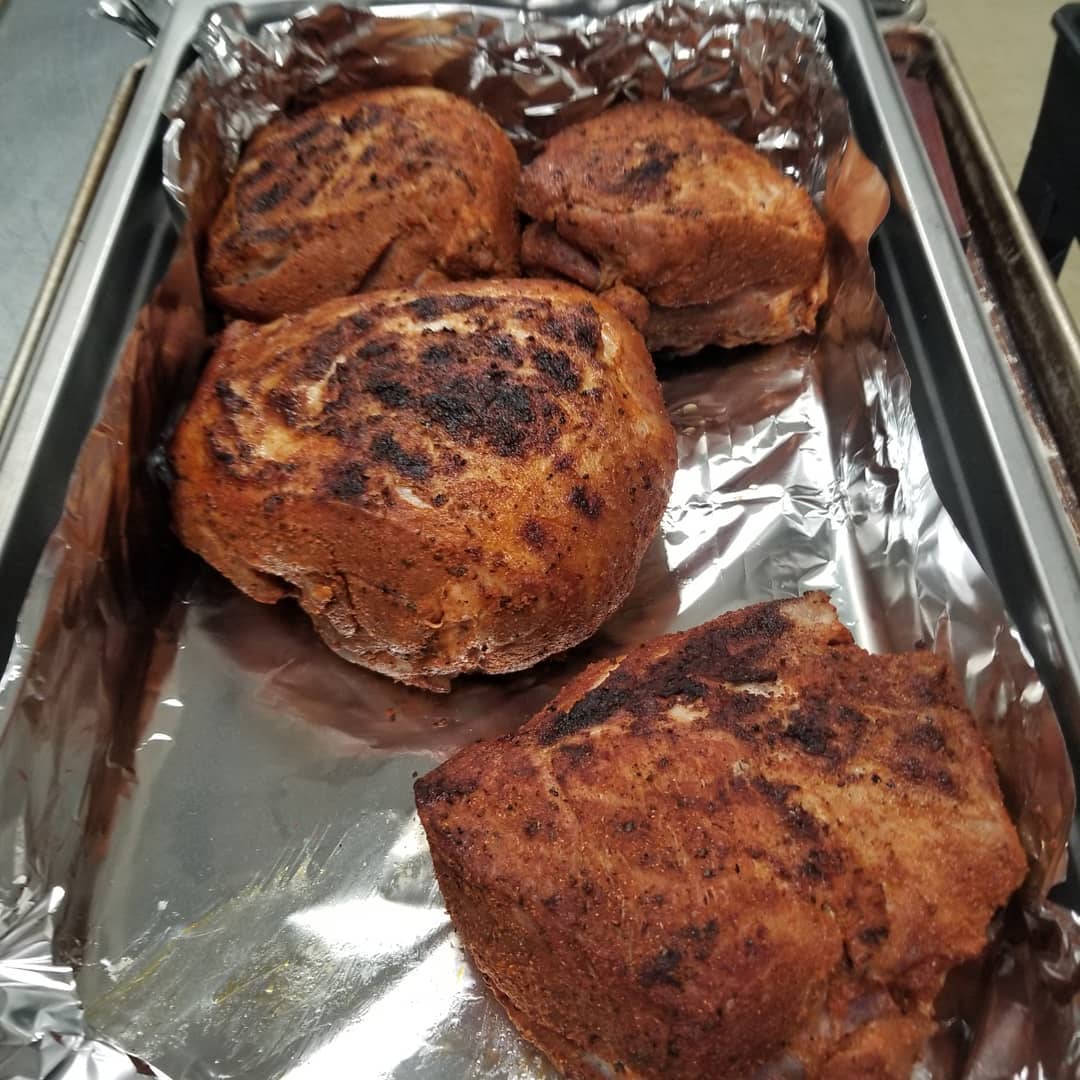 Pork Cushion Roast Black Barrel BBQ Jackson California